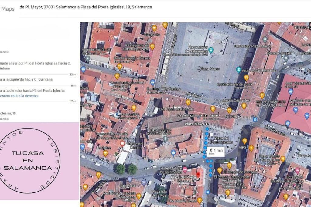 IV Apartamento Junto A Plaza Mayor Salamanca Eksteriør billede